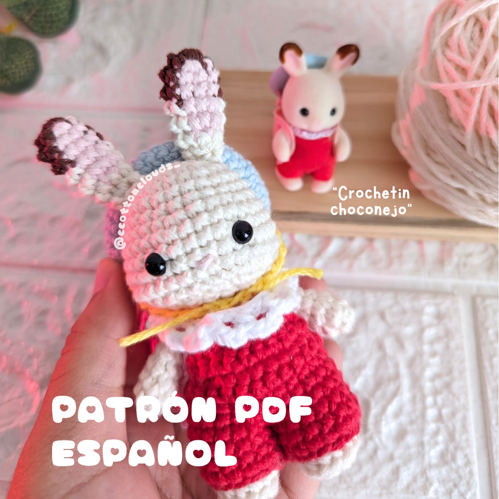 crochetin choconejo patrón digital crochetin choconejo patrón digital