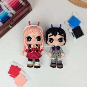 darling in the franxx patrón digital