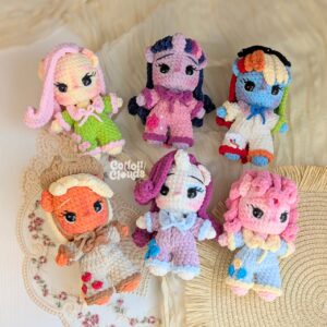 ebook my little pony en pijamas patrón digital