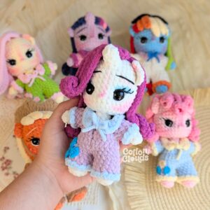 ebook my little pony en pijamas patrón digital