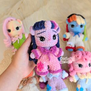 ebook my little pony en pijamas patrón digital
